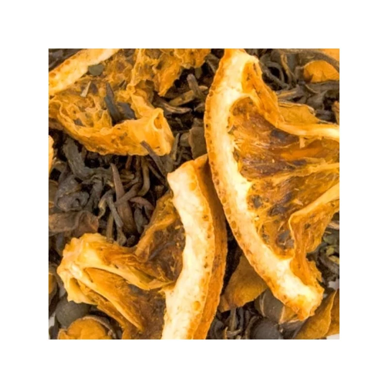 Té blanco, mandarina, rosas y lichi Té blanco, mandarina, rosas y lichi